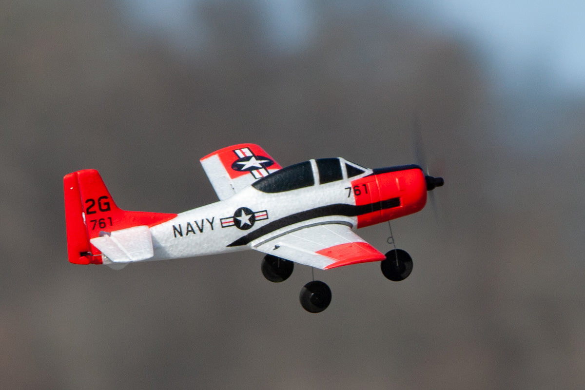 T-28 Trojan Micro RTF Airplane with PASS System