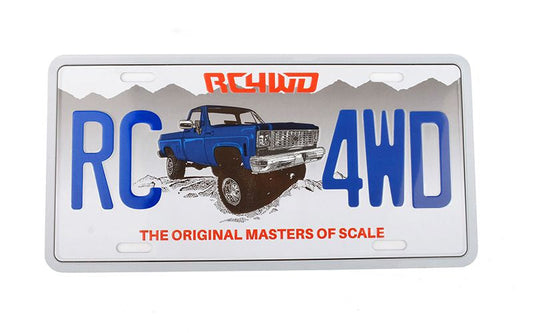 RC4WD K10 License Plate