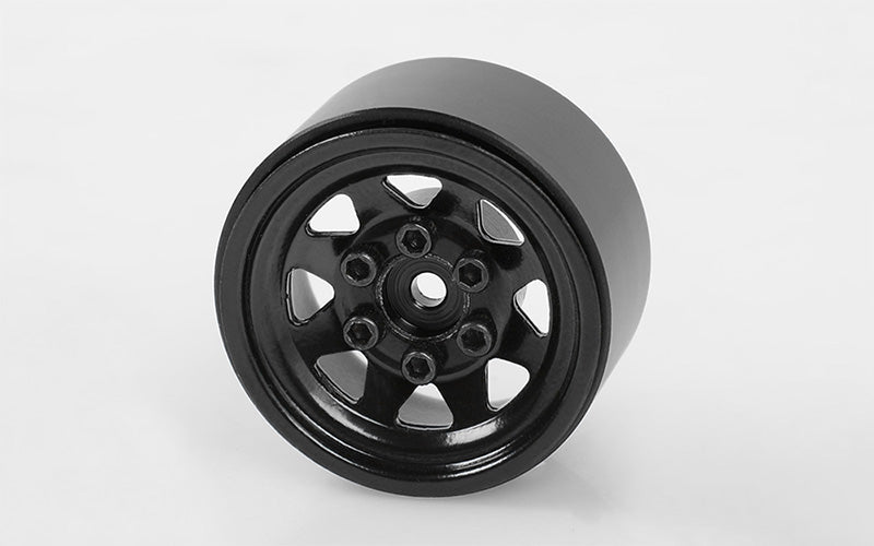 "Stamped Steel 1.0"' Stock Beadlock Wheels (Black)"