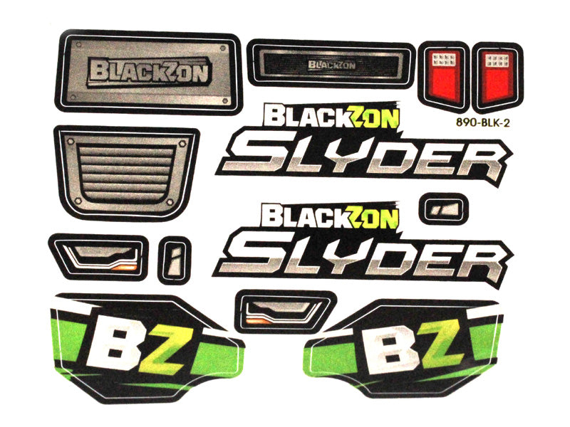 Clear Stadium Truck Body with Stickers for Blackzon Slyder