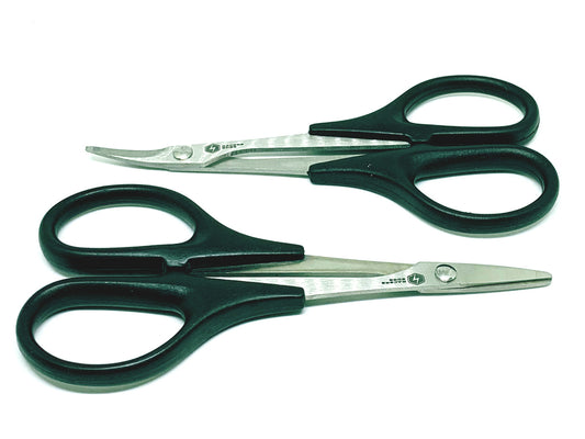 High Speed Steel Curved Scissor & Straight Scissor Set