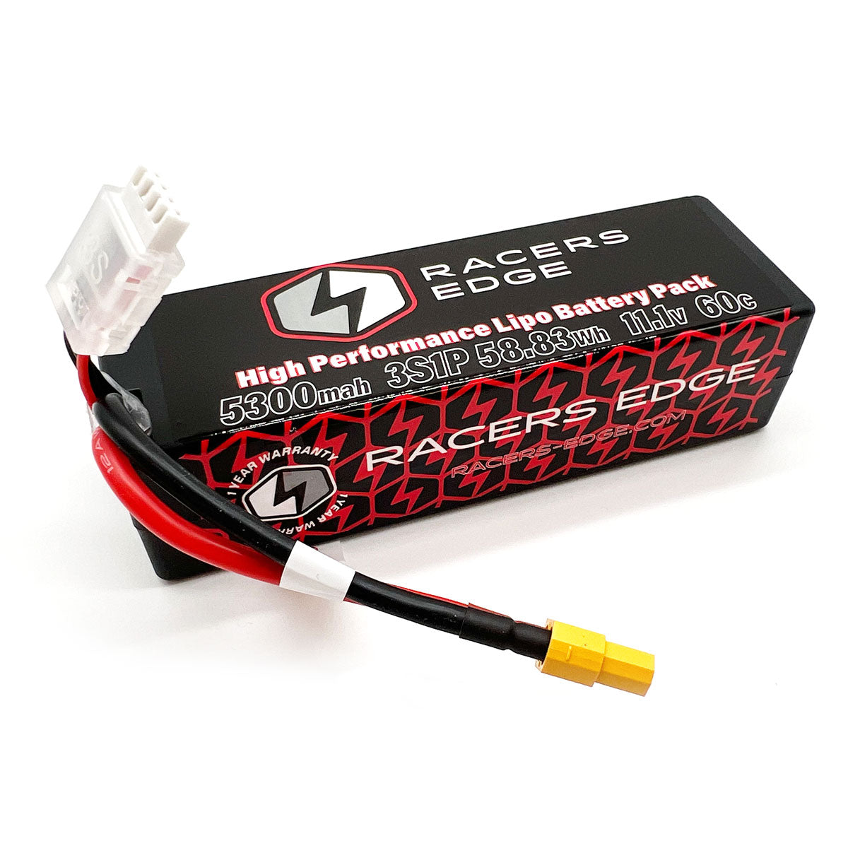 5300mAh 3S 11.1V 60C Hard Case Lipo Battery w/ XT60 Connector