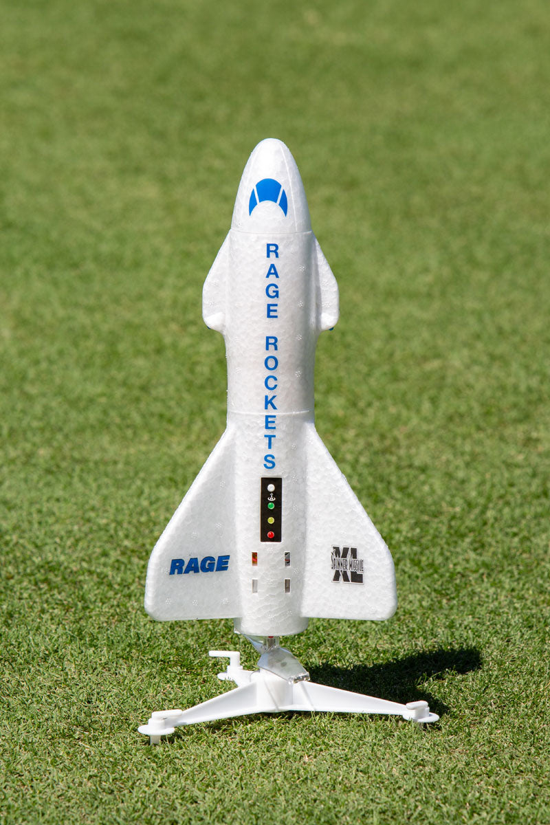 Spinner Missile XL Electric Free-Flight Rocket, White