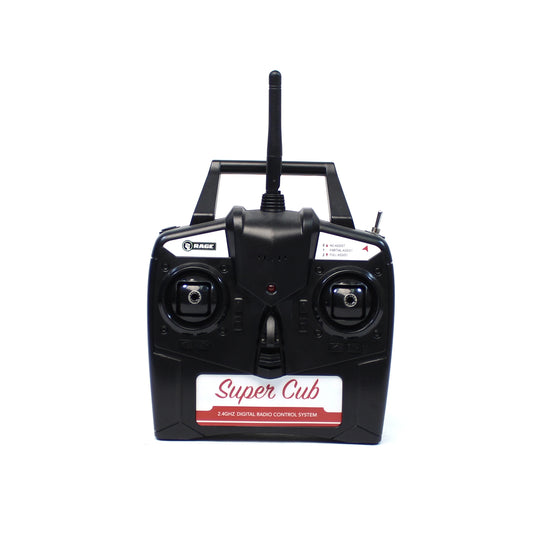 2.4Ghz 4-Channel Transmitter, Mode 2; Super Cub 750