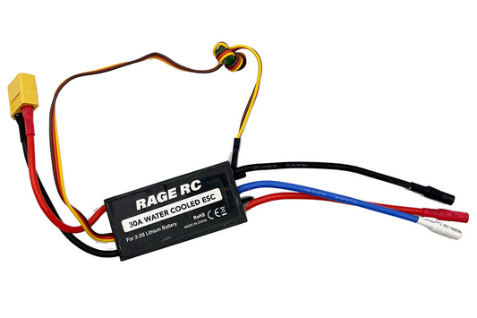 30A Water-Cooled BL ESC w/Reverse (XT60); BM EX BL