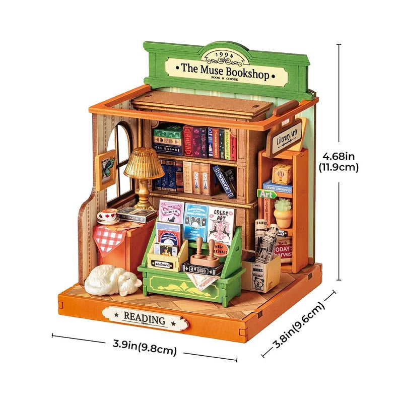 The Muse Bookshop, Super Mini Houses - Little Warm Spaces