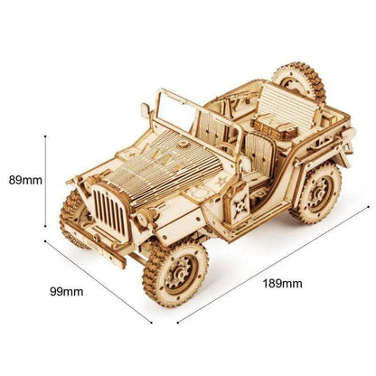 Scale Model Vehicles; Army 4x4 Field Car