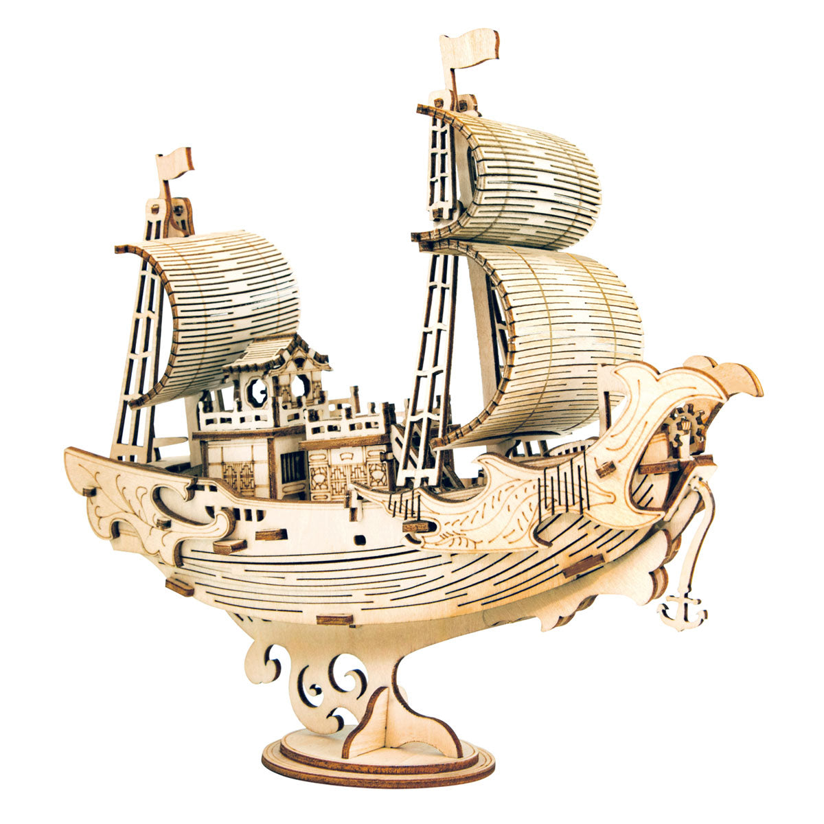 Classic 3D Wood Puzzles; Diplomatic Ship