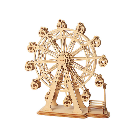 Classic 3D Wood Puzzles; Ferris Wheel