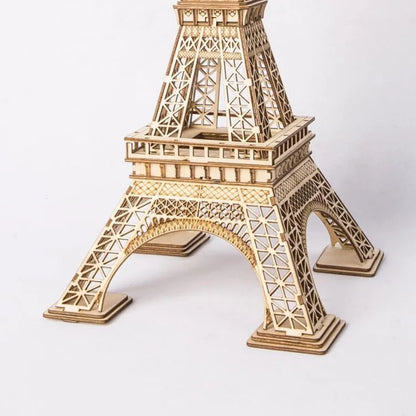 Classic 3D Wood Puzzles; Eiffel Tower