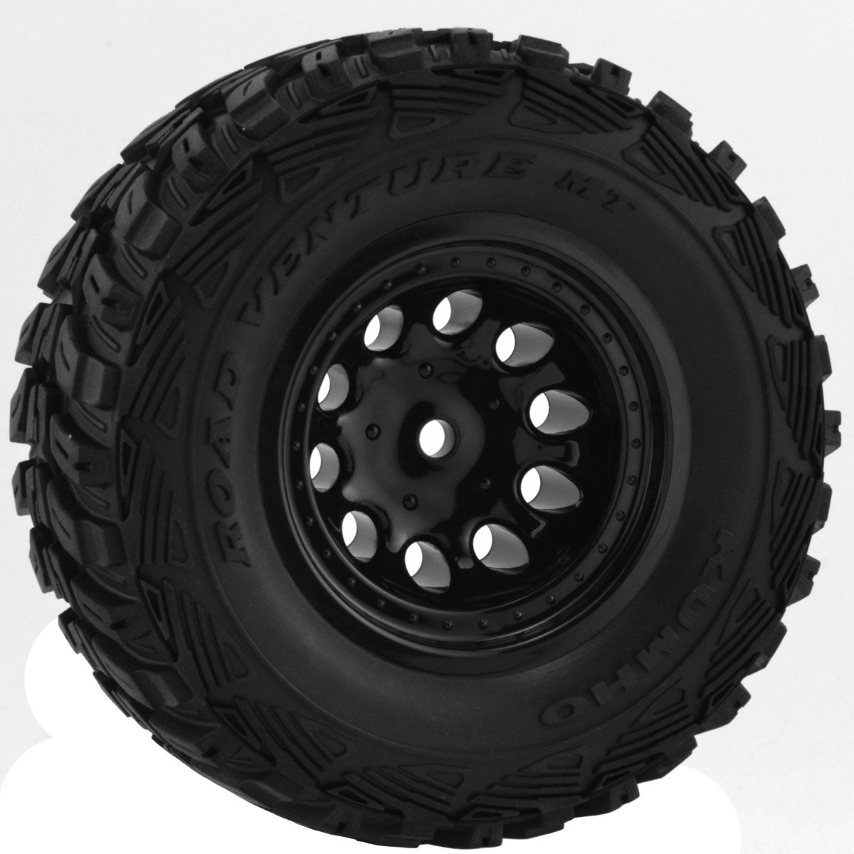 BLACK REVOLVER WHEELS - TRAXXAS SLASH 2WD FRONT