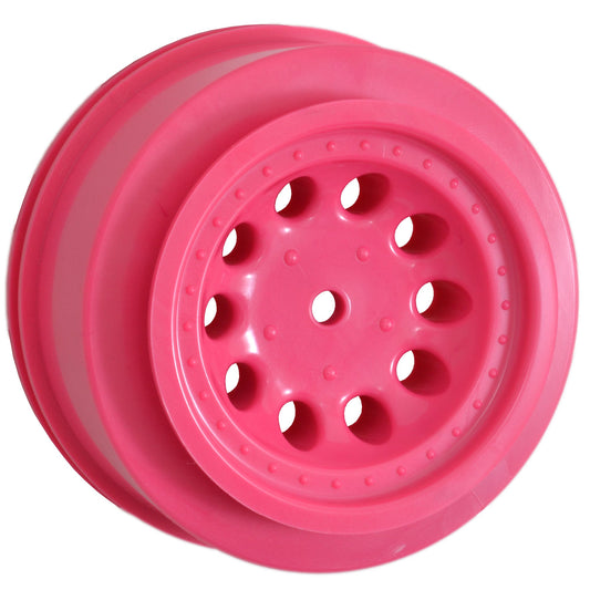 Revolver Short Course Wheels, Pink, for Front Traxxas Slash