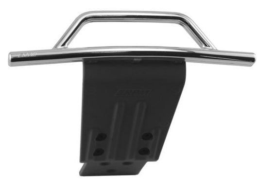 SLASH 4X4 FRT BUMPER/SKID CHROME/GRAY