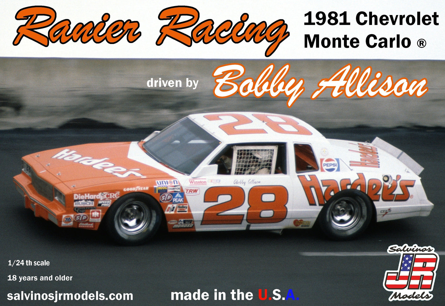 1/24 Ranier Racing 1981 Monte Carlo Driven by Bobby Allison