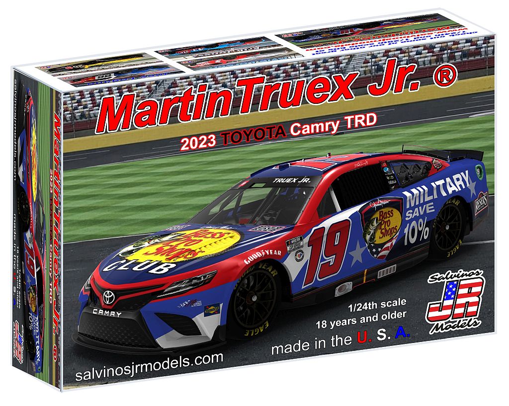 1/24 Scale 2023 Joe Gibbs Racing, Martin Truex Jr's