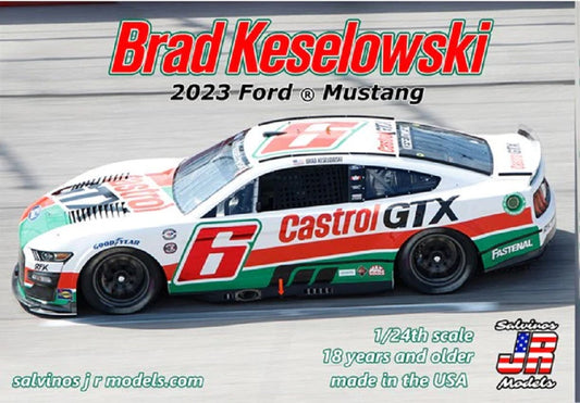 RFK Racing 2023 Brad Keslowski Ford Mustang "Castrol Oil"