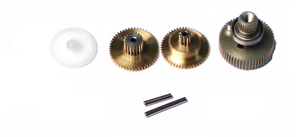 SC0252 SERVO GEAR SET WITH BEARING