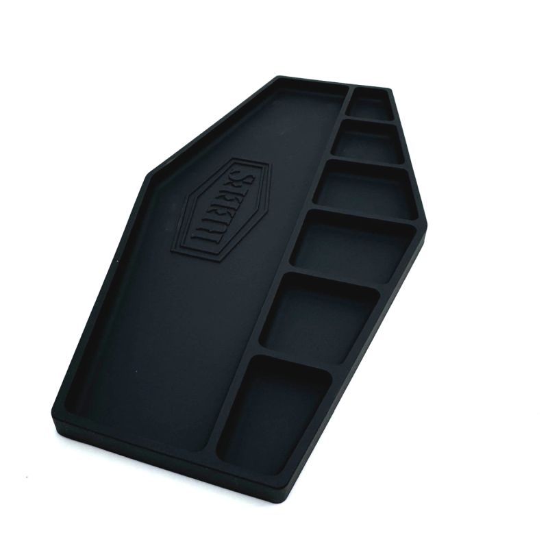 Shield Silicone Parts Tray, Black