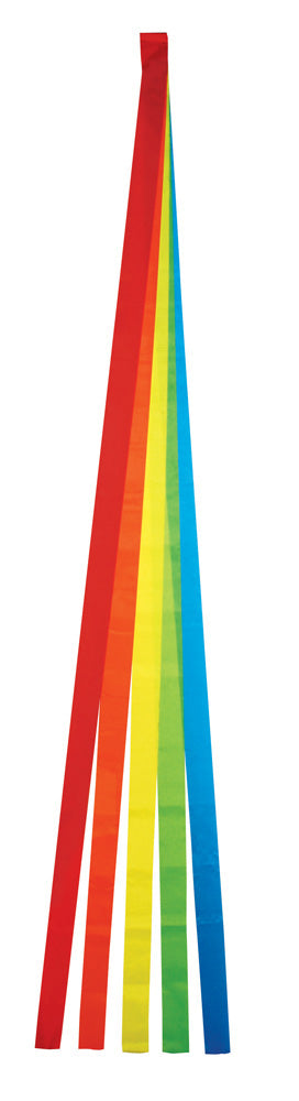 6' Rainbow 5-streamer Tail