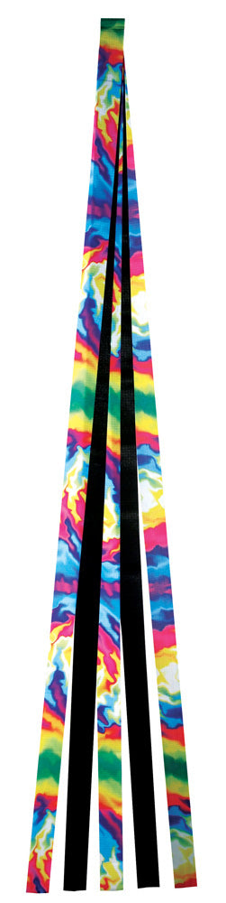 6' Tie-Dye 5-streamer Tail