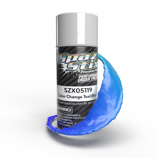 Color Change Aerosol Paint, Teal/Blue, 3.5oz Can