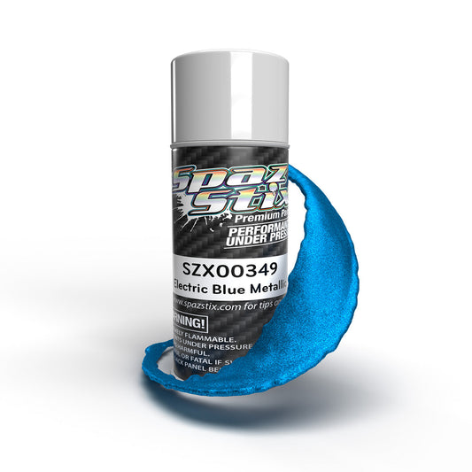 Electric Blue Metallic Aerosol Paint, 3.5oz Can