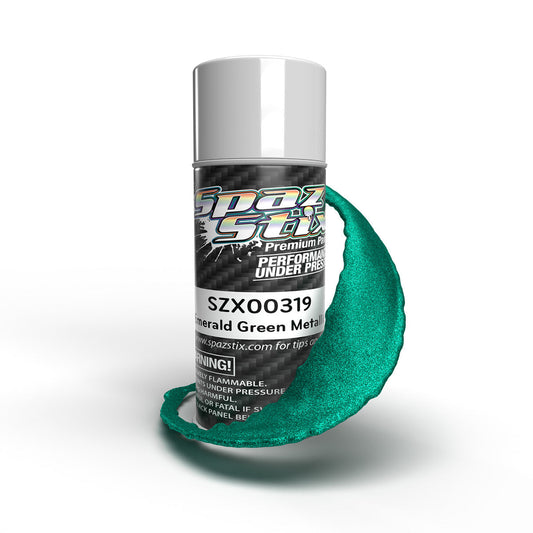 Emerald Green Metallic Aerosol Paint, 3.5oz Can