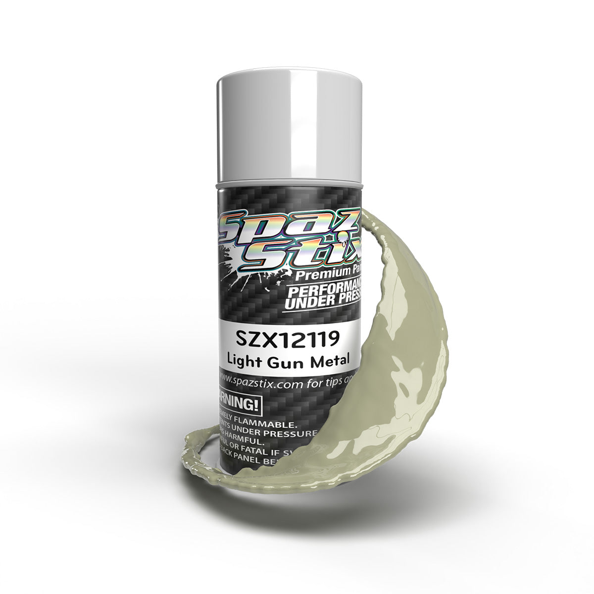 Light Gunmetal  Aerosol Paint, 3.5oz Can