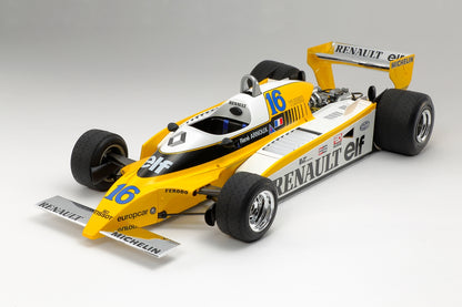 1/12 Renault RE-20 Turbo Racin Car Model Kit, w/ PE Parts