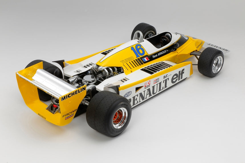 1/12 Renault RE-20 Turbo Racin Car Model Kit, w/ PE Parts