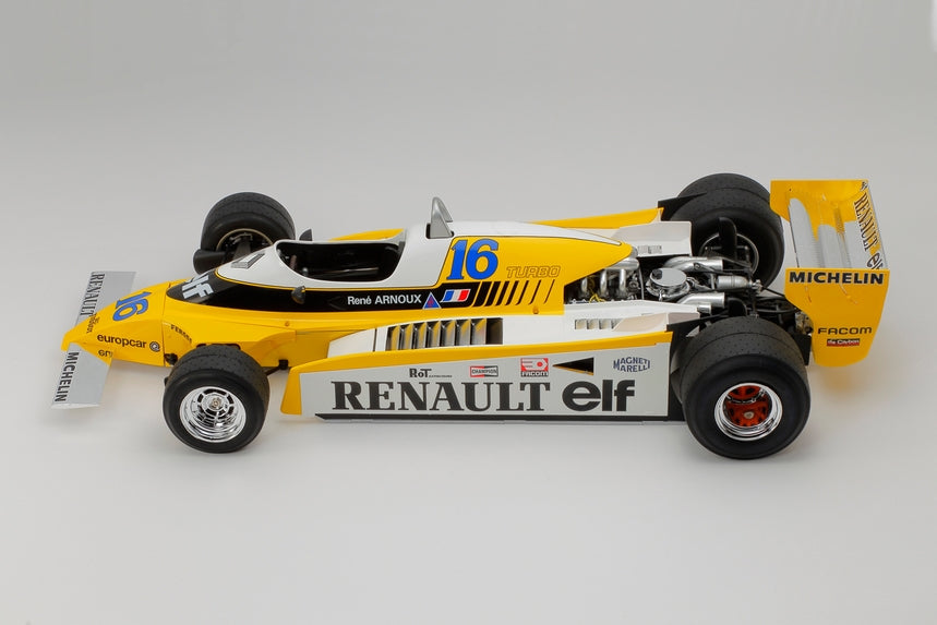 1/12 Renault RE-20 Turbo Racin Car Model Kit, w/ PE Parts