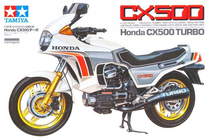 1/12 Honda CX500 Turbo Model Kit