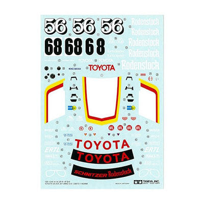 1/20 Toyota Celica LB Turbo Gr.5 Plastic Model Kit