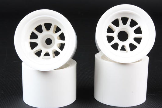 RC F104 WHEEL SET WHITE