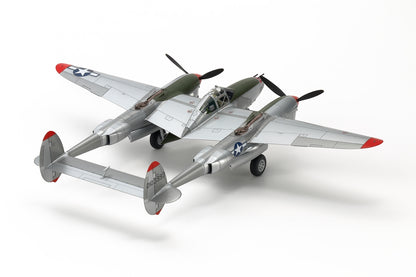 1/48 Aircraft Lockheed P-38 J Lightning Plastic Model Kit