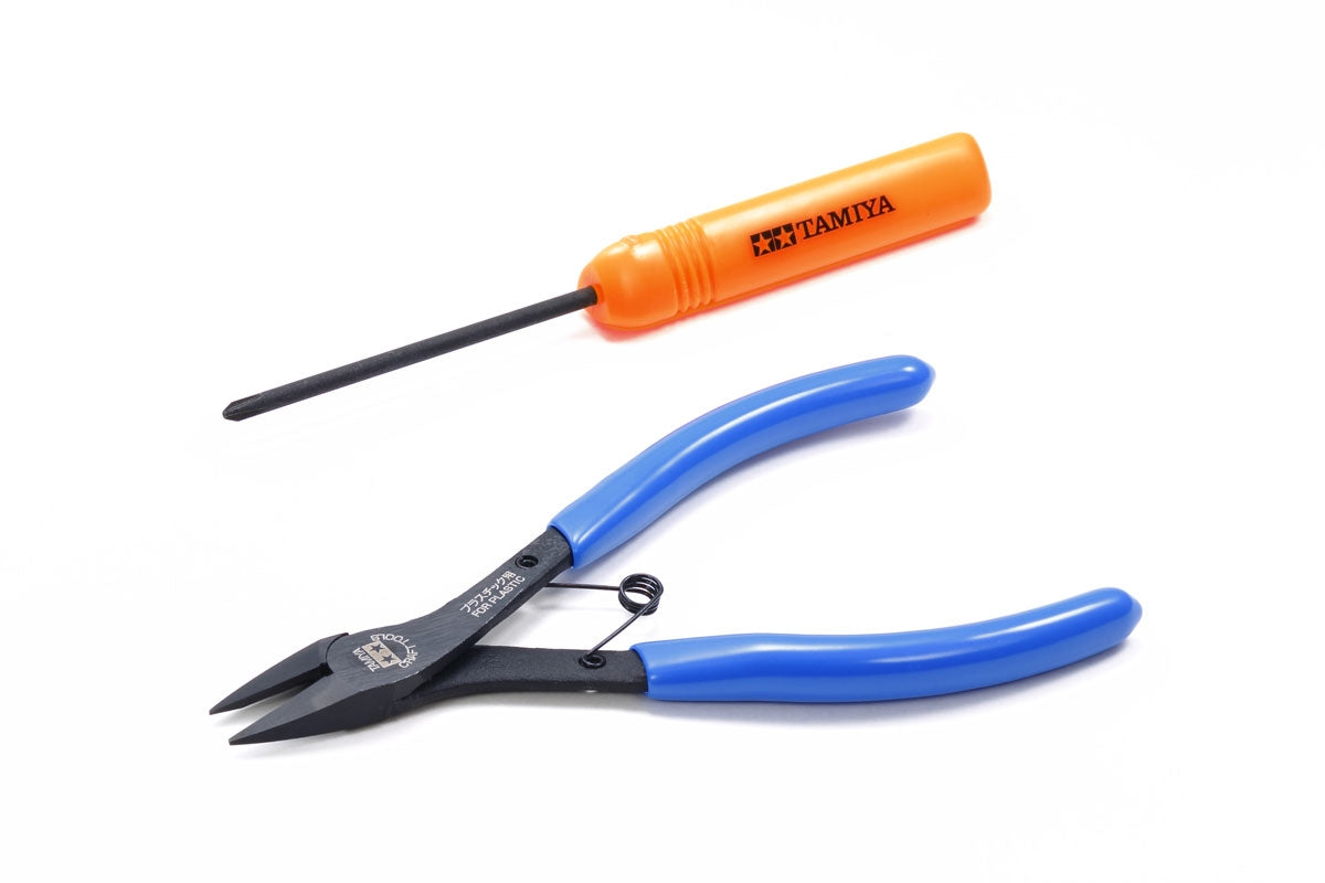 Mini 4WD Tools (Side Cutters, (+) Screwdriver)