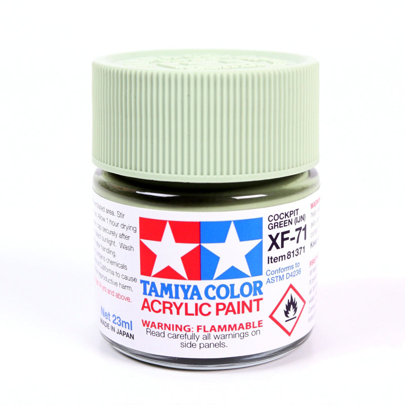 Acrylic XF-71 Cockpit Green, 23ml Bottle