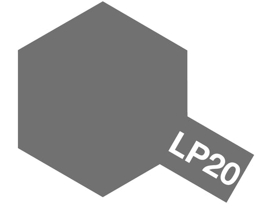 Lacquer Paint LP-20 Light Gun Metal 10ml Bottle