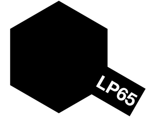 Lacquer Paint LP-65 Rubber Black 10ml Bottle