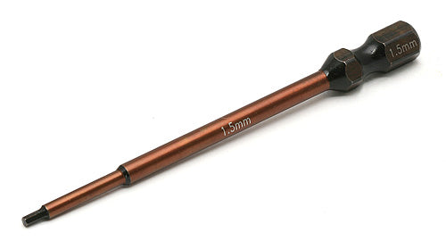 1/4 in Hex Driver Bit, 1.5mm Metric