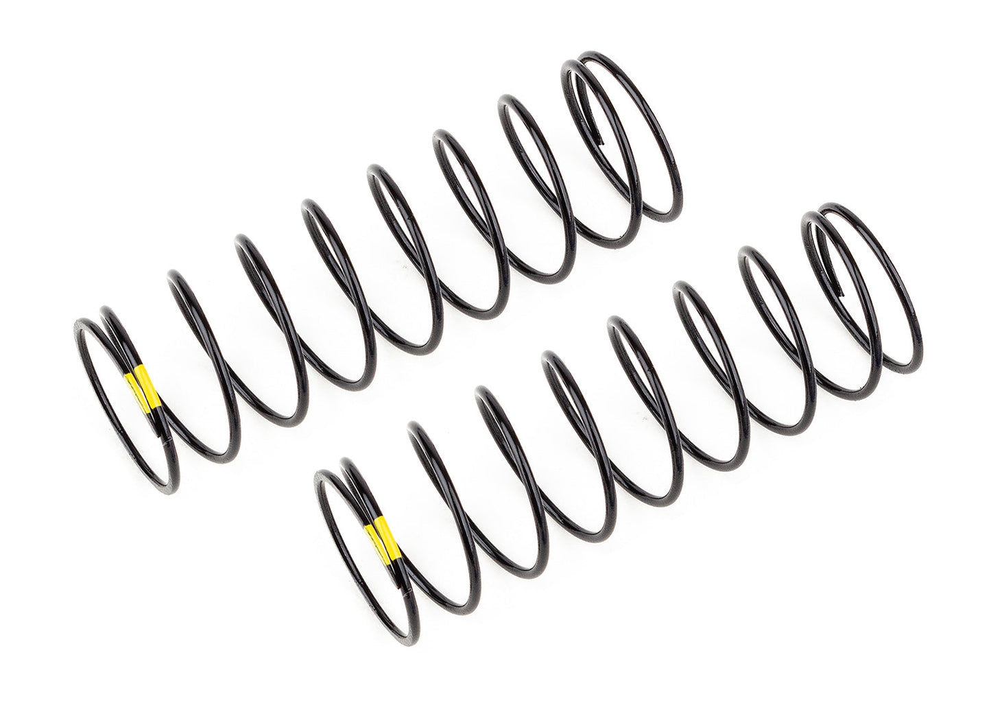 13mm Rear Shock Springs Yellow 2.3lb/in, L61, 9.5T, 1.2D