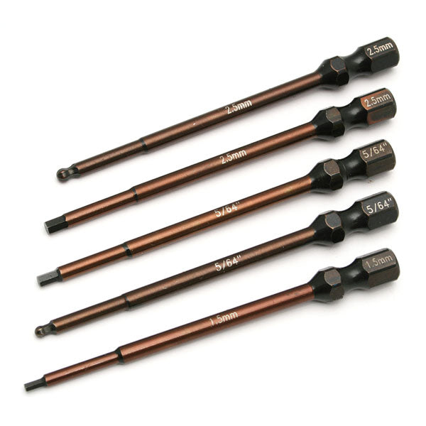 Ft 1/4" 5-Piece Power Tool Tips Set