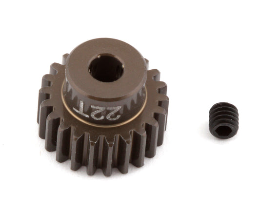 FT Aluminum Pinion Gear, 22T 48P, 1/8" shaft