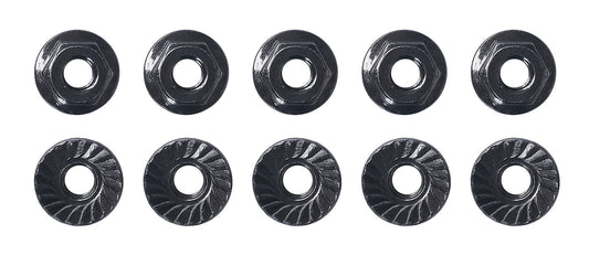 M4 Low Profile Serrated Steel Wheel Nuts