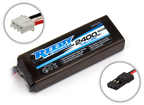 Reedy LiPo Pro TX/RX 2400mAh 7.4V Flat