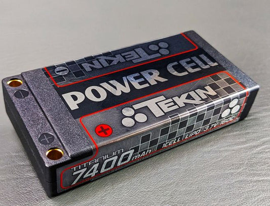 1S 7400mAh 160C 5mm Bullets Titanium LiPo