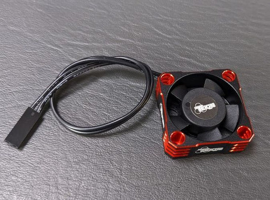 Fan 30x30x10 Hiflow Fan Black/ Red 2pin 180mm