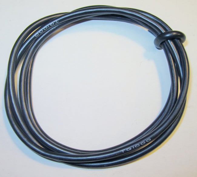 14 Gauge 1000 Strand Super Flexible Wire- 3' Black