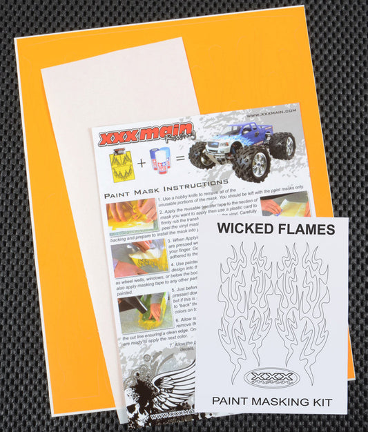 Wicked Flames Paint Mask