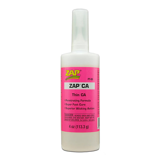 Zap CA Glue 4oz Bottle